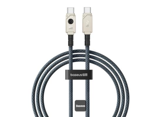 Baseus Unbreakable Series 100W PD Fast Charging Data Cable Type-C to Type-C 1M - White